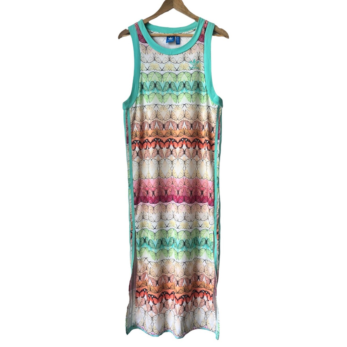 ✓ Adidas X Farm Borbofresh Butterfly Pastel Rainbow Maxi Slit - Main Image