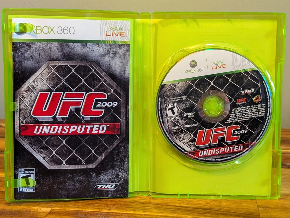 UFC Undisputed 2009 Microsoft Xbox 360 2009 CIB Complete - Excellent Disc! - Image 4 of 4