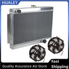 <!--F#f_0-->3ROW Aluminum Radiator+FAN Fit 1962-1965 1963 1964 Holden EJ/EH 179 2.9L L6 MT<!--F/-->