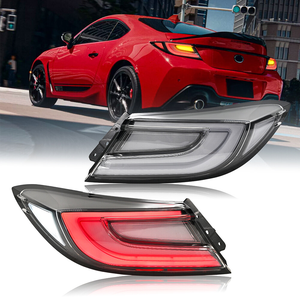 Clear led Tail Lights For 2022-24 Toyota GR86 Subaru BRZ ZN8/ZD8