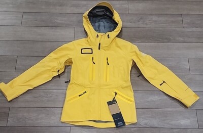 $600 NWT The North Face Womens XS Mountain Pro 3L FUTURELIGHT SKI Jacket Yellow