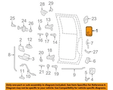 FORD OEM 13-16 F-250 Super Duty Lock Hardware-Handle, Outside DC3Z3626604BB