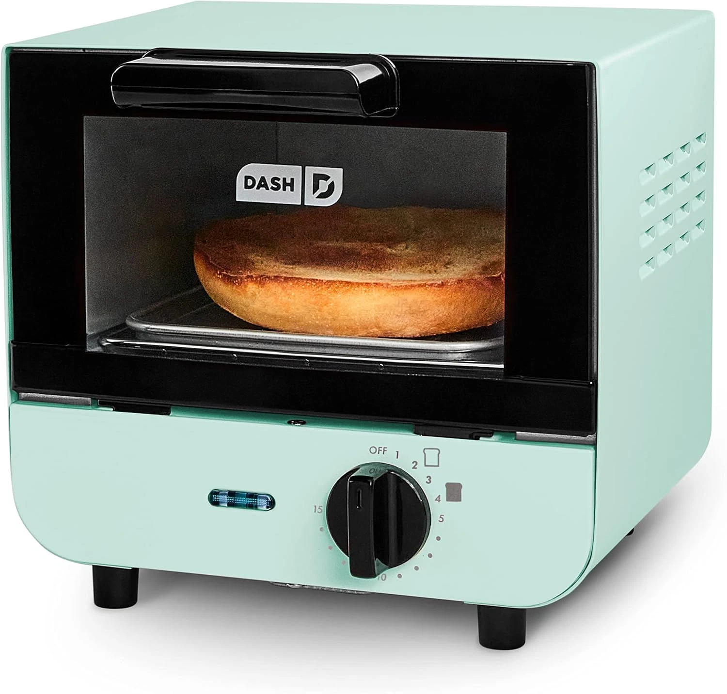 Mini Toaster Oven Cooker for Bread, Bagels, Cookies, Pizza, Paninis & More