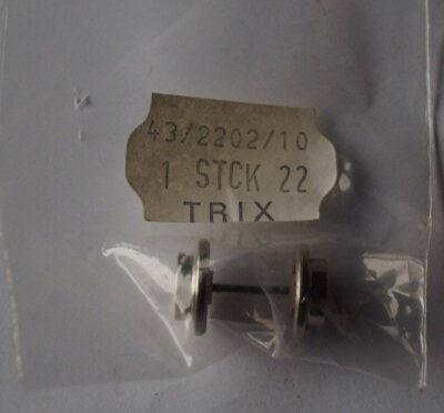 Trix Express 1 Vorlaufradsatz für BR 24 / 43 2202 10 OVP NEU!