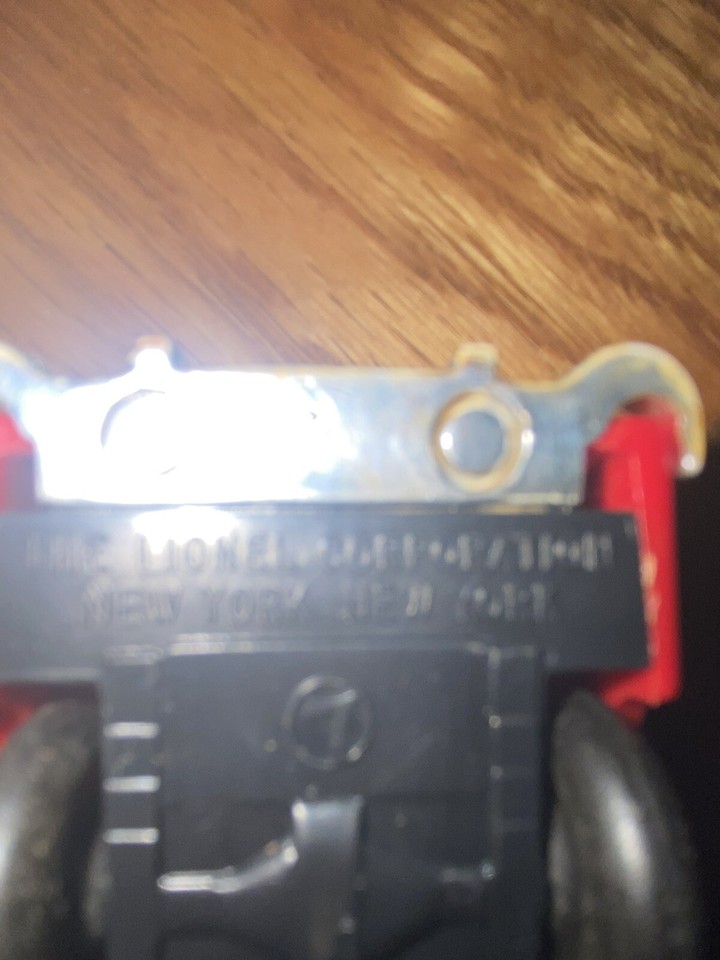 Lionel Post War 6414 Evans Auto Loader With 4 Premium Cars Chrome Bumpers