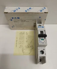 NEW OLD STOCK! EATON 20A 277V 1-POLE CIRCUIT BREAKER FAZ-C20/1-NA-SP 167137