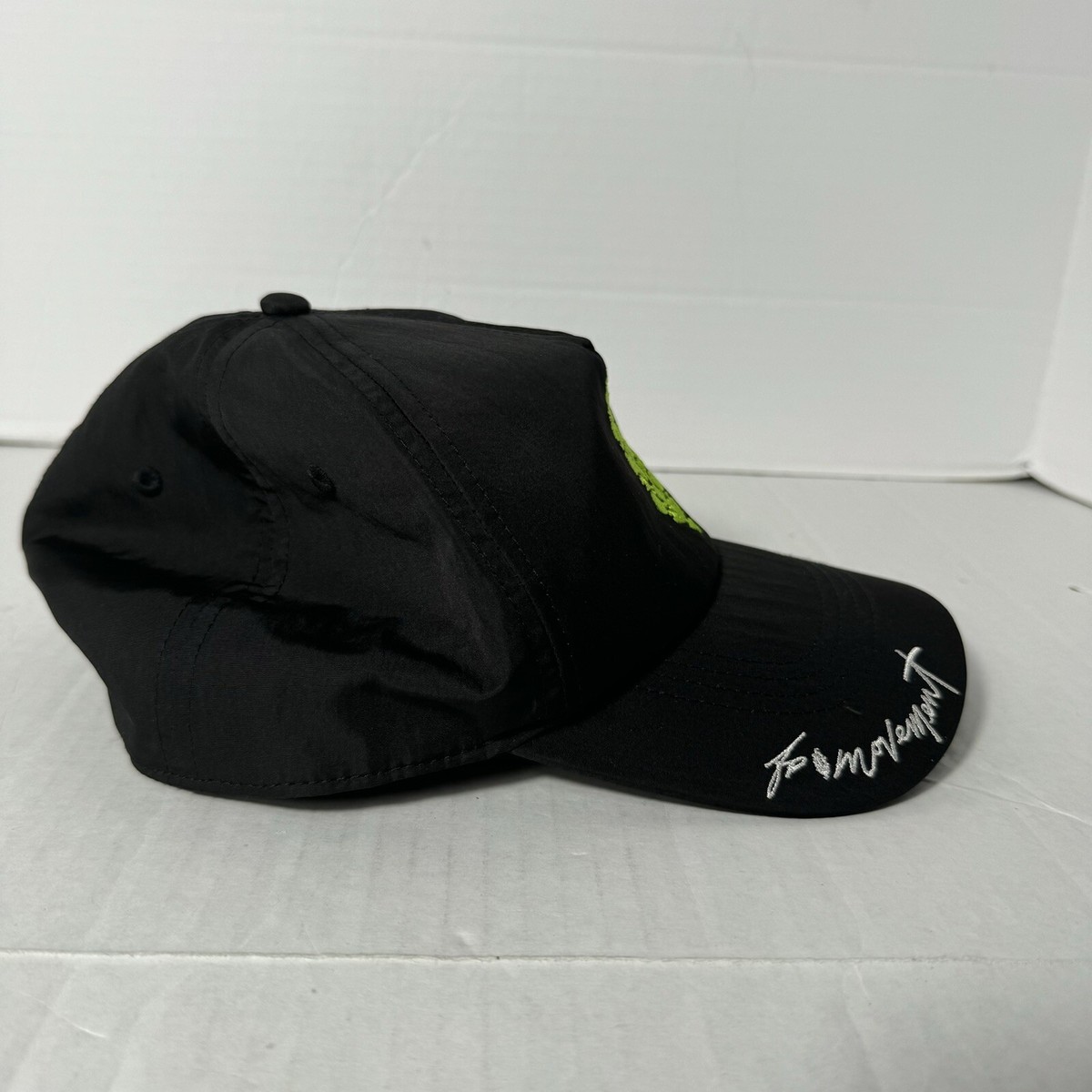 Free People Movement Go Bog Nylon Logo Baseball Cap Black Snap-back‎ Free People Movement Go Bog Nylon Logo Baseball Cap Black  main image 3