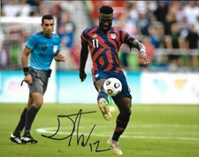 Team USA Daryl Dike Autographed Signed 8x10 EPL Photo COA #2