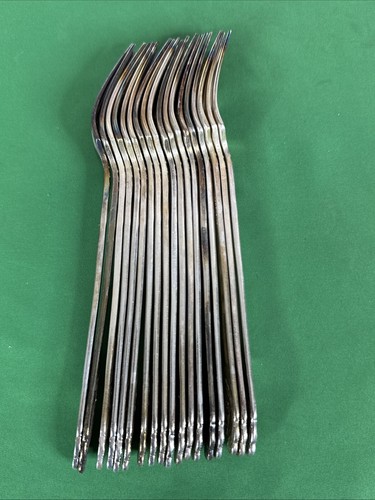 Estate lot 18 Vintage Evening Star Dinner Forks, Community 7 3/4" SilverPlate - Picture 19 of 22