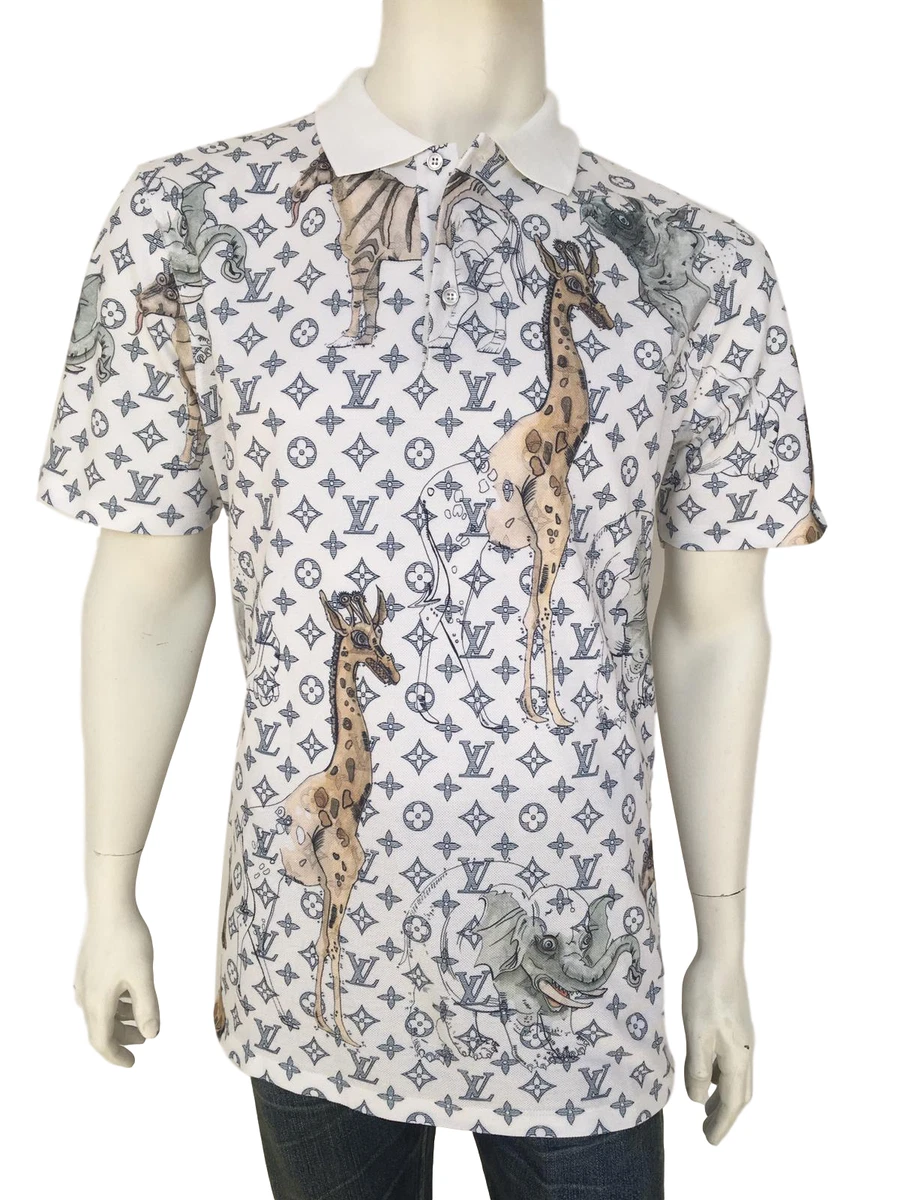 Louis Vuitton Men's All Over Print Polo Shirt