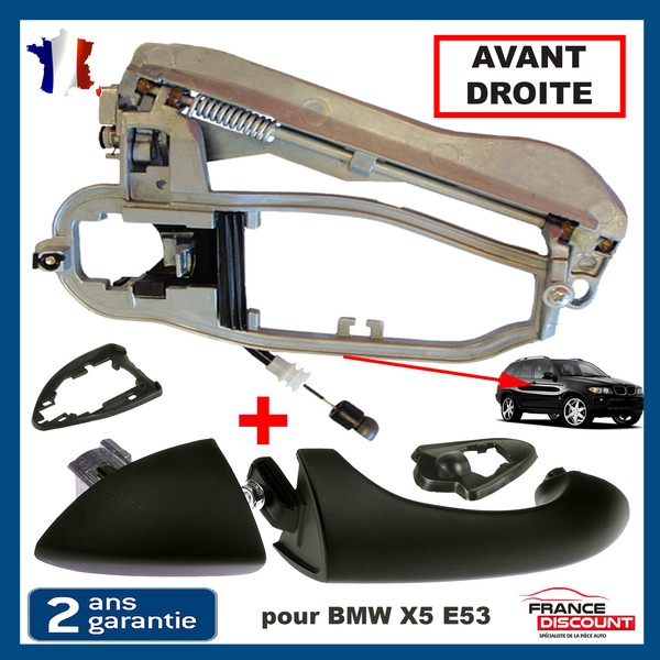 TüRgriff Rechts + Mechanismus FüR BMW X5 E53 Identisch Mit 51218243616 8243618-image
