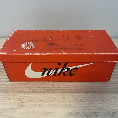 【稀少】Made in Japan 1970年代 ヴィンテージ Nike 空靴箱 Vintage 1970s NIKE Model Wimbledon Shoe Box Only Size 7.5 Made In