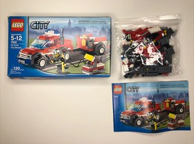 Complete Lego City 7942 Fire Off-Road Fire Rescue OPEN BOX