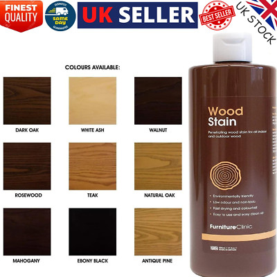 Holzmöbel Fleckfarbe für innen & außen Holz wasserbasiert UK Best