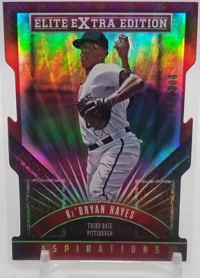 2015 Elite Extra Edition RED Ke'Bryan Hayes #060/200 Aspirations Die Cut Rookie