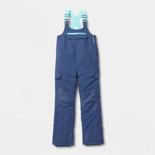 Kids' Sport Snow Bib with 3M Thinsulate Insulation - All in Motion Navy XS, Blue