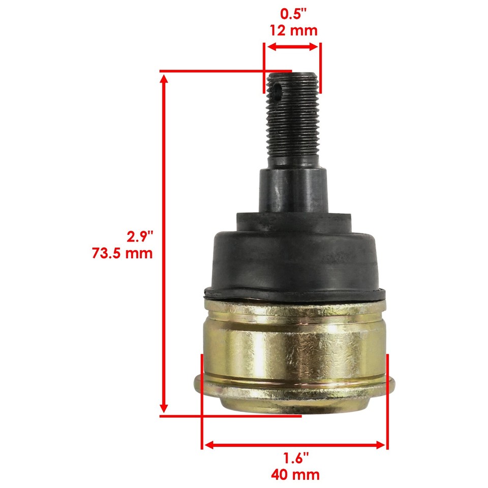 Lower A-Arm Ball Joint For Honda TRX250EX Sportrax 250 2001-2008 - Foto 5