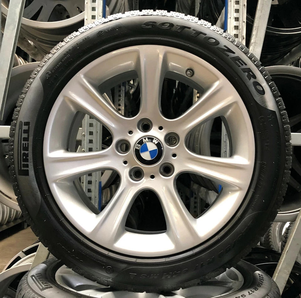 4 Orig BMW Winterräder Styling 394 225/50 R17 94H 3er F30 F31 4er GT F36 6796243 - Bild 2 von 3