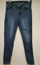 Banana Republic Denim Distressed Blue Skinny Fit Jeans Women's Size 28/6