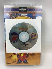 An American Tail Fievel Goes West VHS, 2001 w/ CD-ROM Movie Book Sealed New
