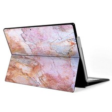 Microsoft Surface Pro 6 Skins Decals wrap - Rose Peach Pink Marble Pattern