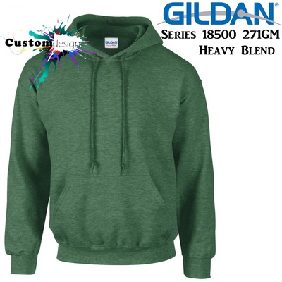 gildan heather sport dark green sweatshirt