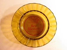 VINTAGE BEST WESTERN SUNBURST ASHTRAY 1970s Starburst Style