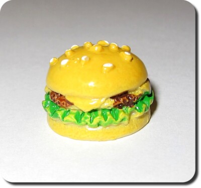 Miniatur Cheeseburger, Burger, Hamburger, Neu