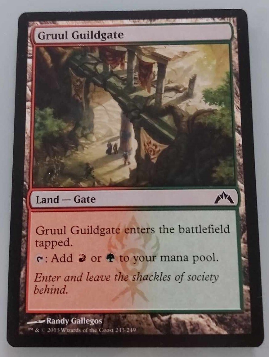MtG Magic The Gathering - Wizards of the Coast - Gruul Guildgate 2013