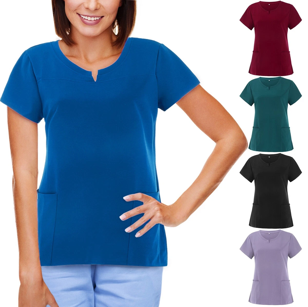 Short length scrub best sale tops