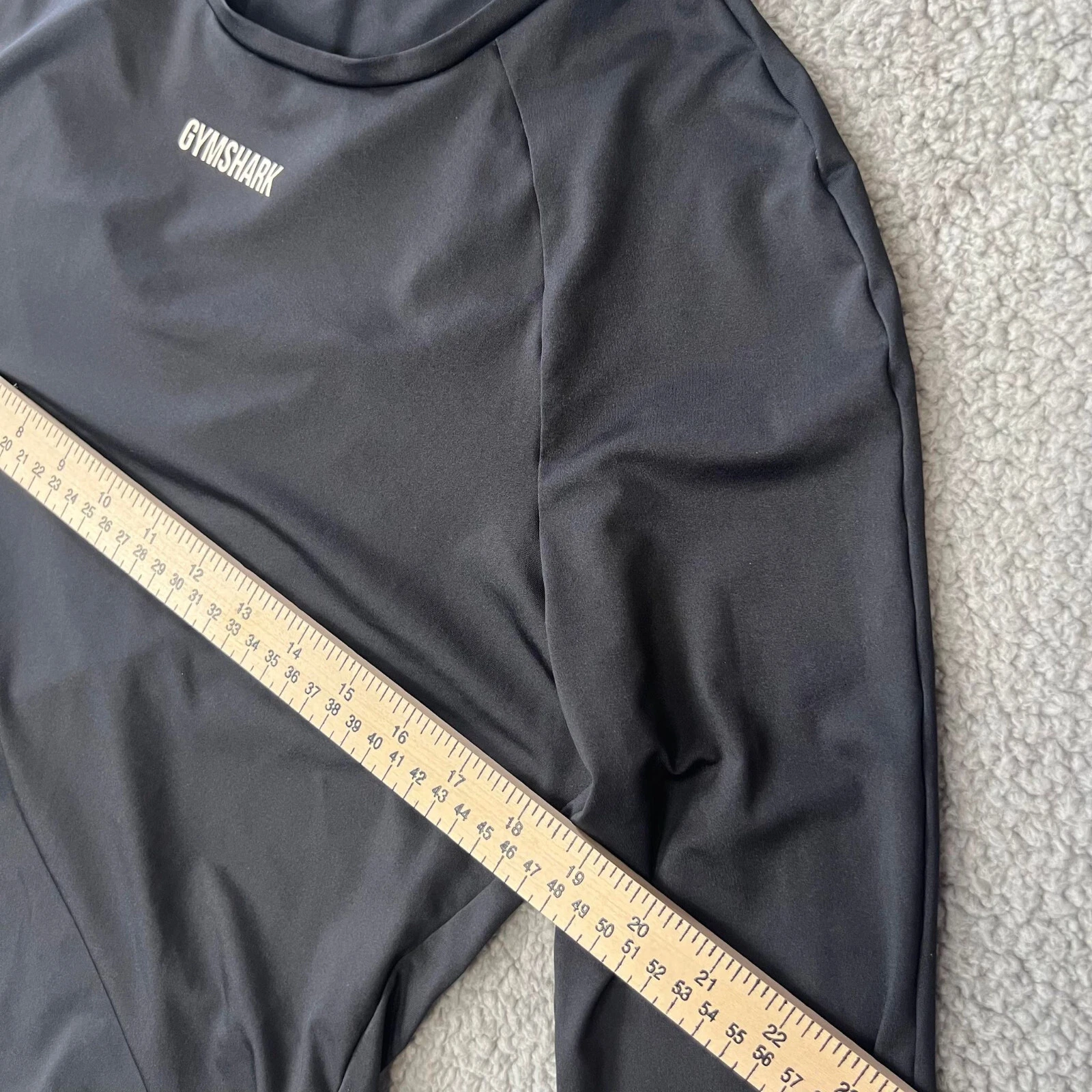 gymshark euphoria long sleeve cut out back shirt
