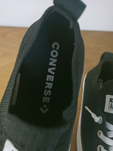 Converse Size 6-36.5 Chuck Taylor All Star Shoreline Knit Slip On Low Top Black - Picture 20 of 24