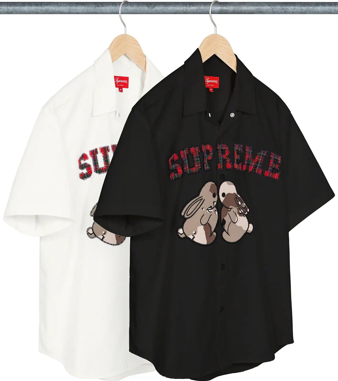 Supreme Dog S/S Work Shirt Black Sサイズ