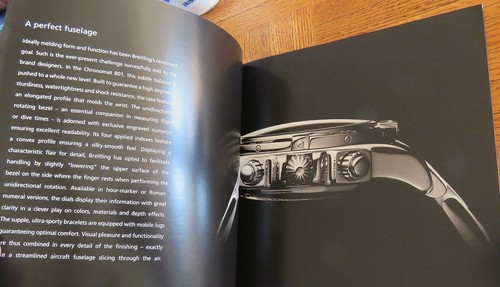 Breitling Chronomat B01 3/2009 & 8/2009 CATALOG BROCHURE BOOK - Picture 5 of 6