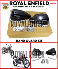 Fits Royal Enfield "HAND GUARD KIT" BLACK For Himalayan & Scram 411