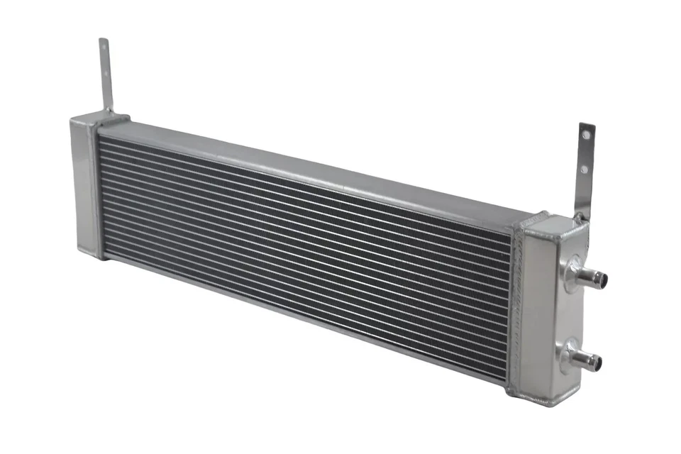 Intercambiador de calor doble de aluminio para Mercedes Benz C32 AMG SL55 S55 CL55 SLK 55 AMG Foto 2 de 4