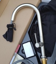NEW Rohl Lux PullOut Down Spray Kitchen Faucet R7581LMSS-2 Stainless Steel 960