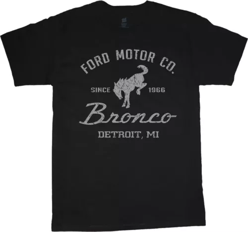Ford Bronco T-shirt Mens Clothing Apparel Ford Bronco Accessories Gifts