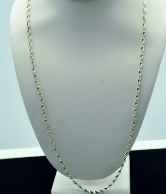 アクセサリー plllllleeeasse silver chain necklace Silver Treasures Made In Italy Sterling Silver 16-30