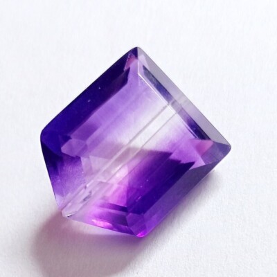 Fancy Cut Loose Gemstone Natural Certified 10.90 Ct Beautiful Amethyst