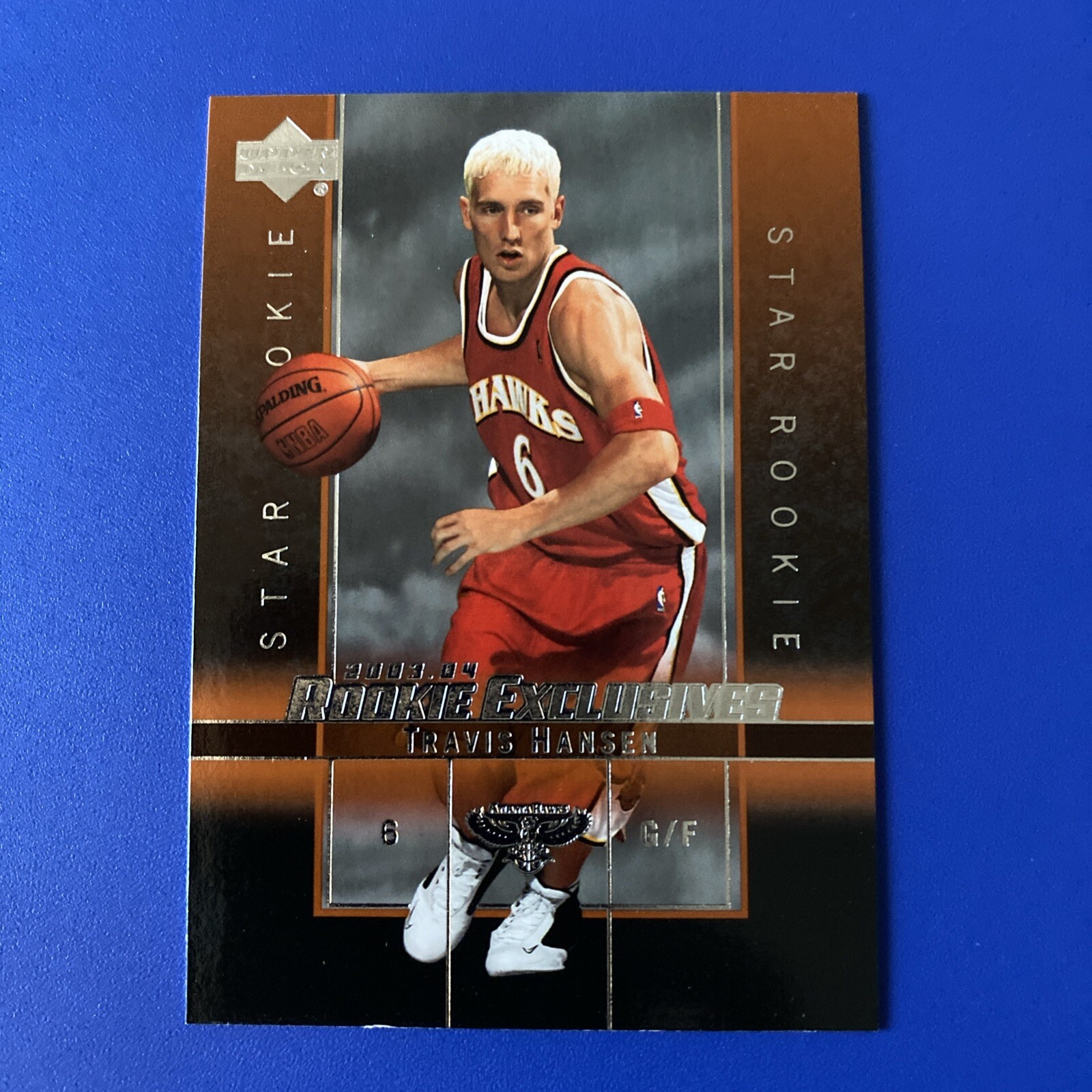2003-04 Upper Deck Rookie Exclusives - #28 Travis Hansen (RC)