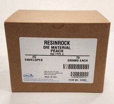 *25-Packs* Whip Mix ResinRock Die Material ISO Type 4 Peach 34983