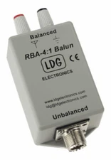 LDG RBA-4:1 Voltage Balun for Ladder Line and Random Wire Antennas, Handles 200W