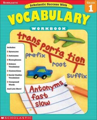 Scholastic Success With Vocabulary Workbook Grade 1 - Paperback - GOOD