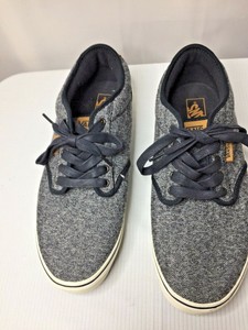 black leather vans black soles