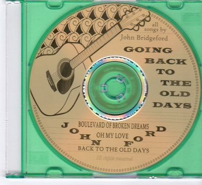 (DX876) John Bridgeford, Going Back To The Old Days - CD