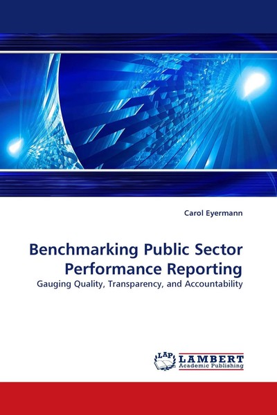 Carol Eyermann | Benchmarking Public Sector Performance Reporting | Taschenbuch-image