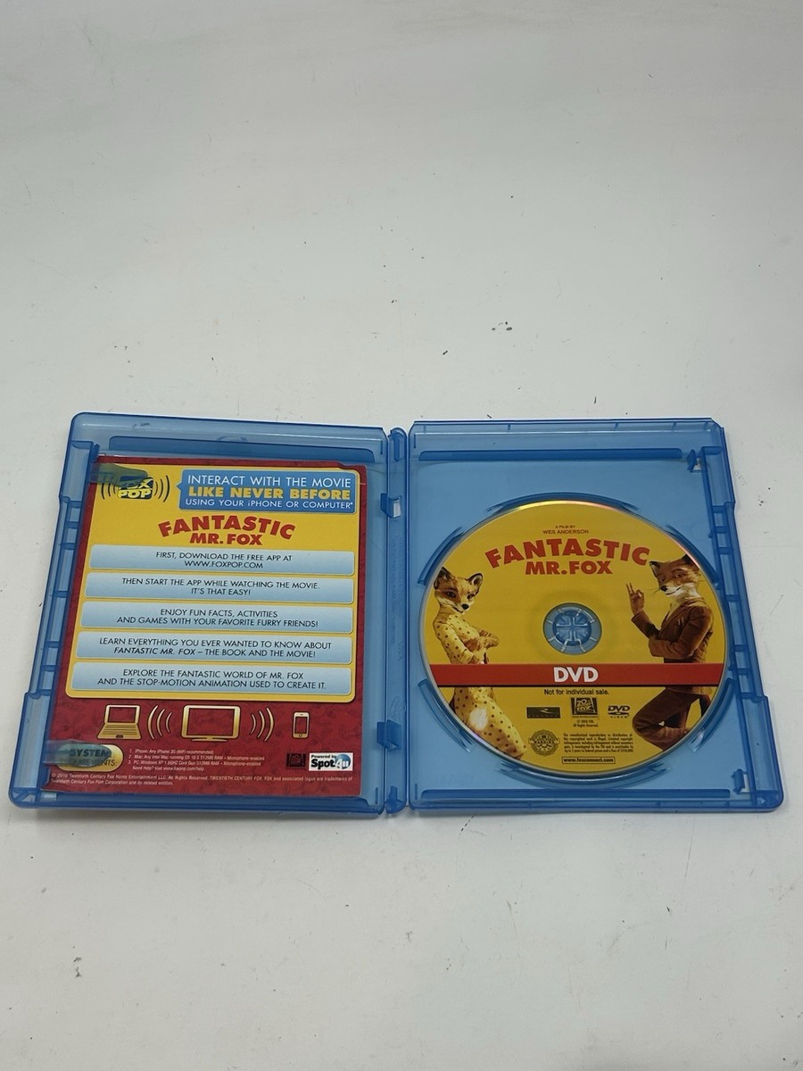 Fantastic Mr. Fox DVD ONLY Blu-ray CASE 2009 24543657552| eBay