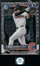 2025 Bowman Draft #BDC-129 Dean Curley Chrome Laser Refractor