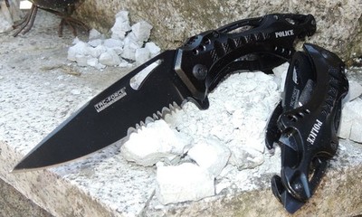 Tac-Force Chief Officer Messer Taschenmesser Flaschenöffner TF705BK